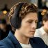 ACEFAST H10 Wireless Bluetooth 5.4 Over Ear Headphone Low Latency Gaming Earbuds with 40MM Speaker Foldable Music Sports Headphones - Black